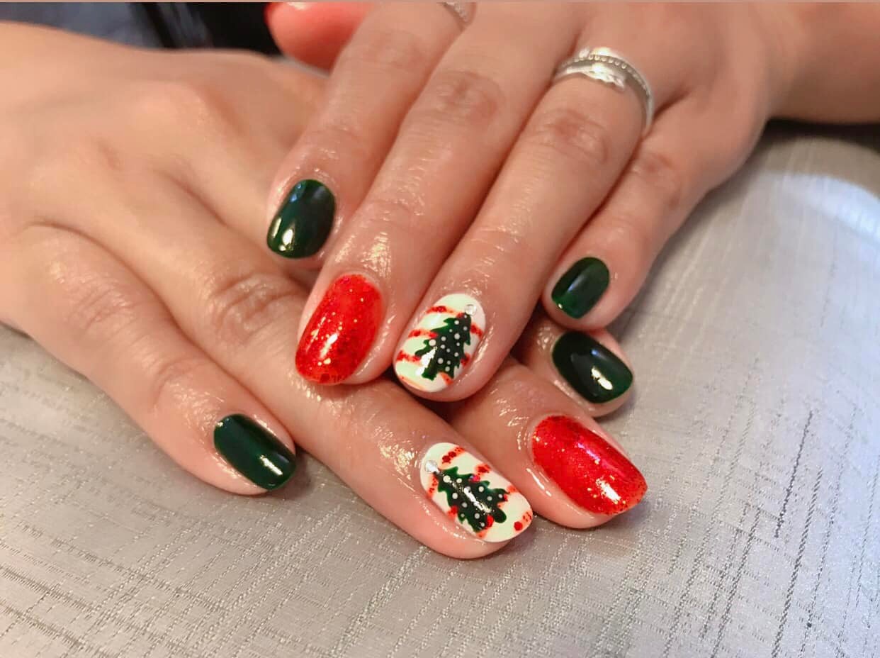 Gel extension nails Wawa Nails Spa Thailand